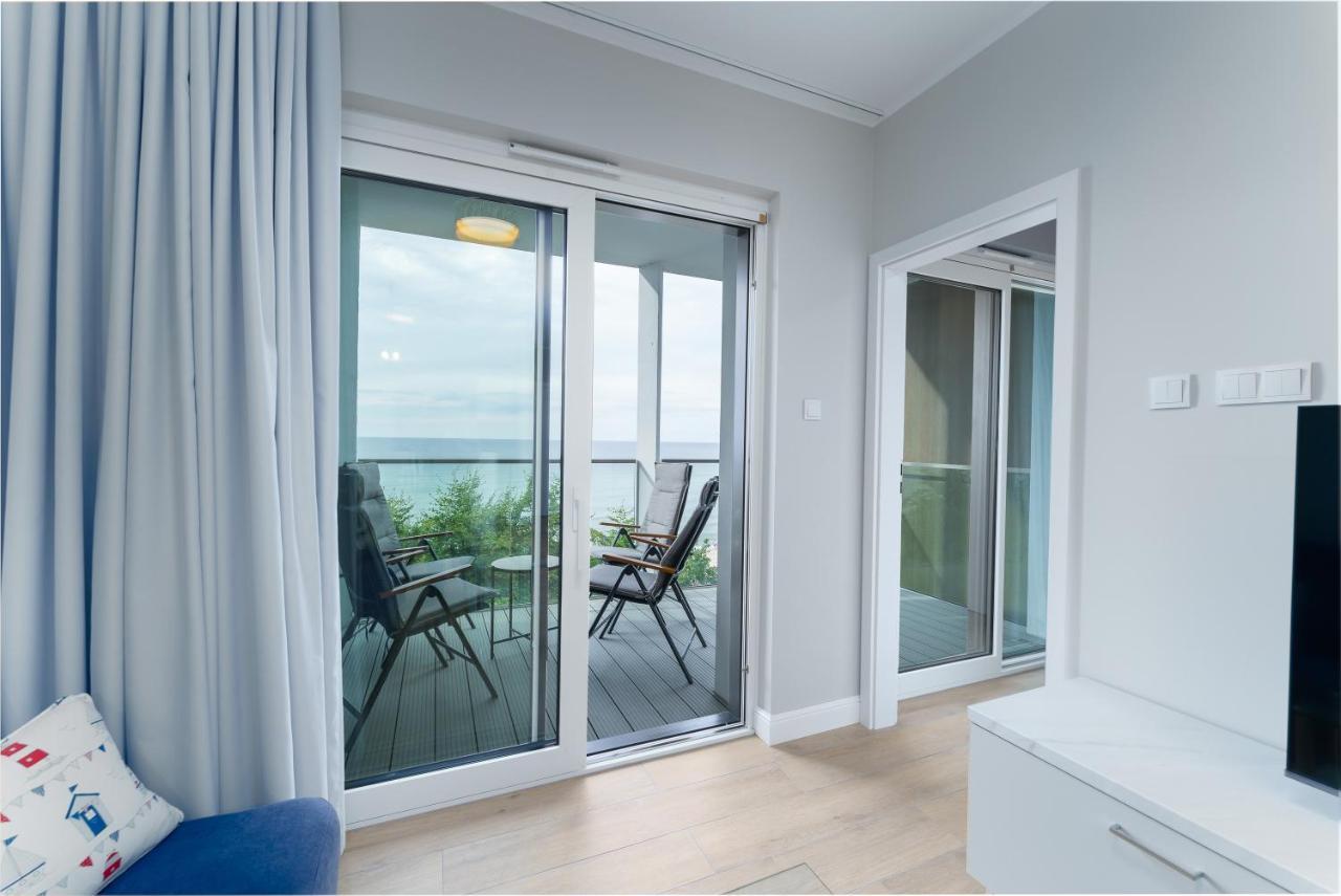 Apartament Kapitanski Z Widokiem Na Morze 4 Pietro - By Perlowa Przystan Rent Poland Exterior foto
