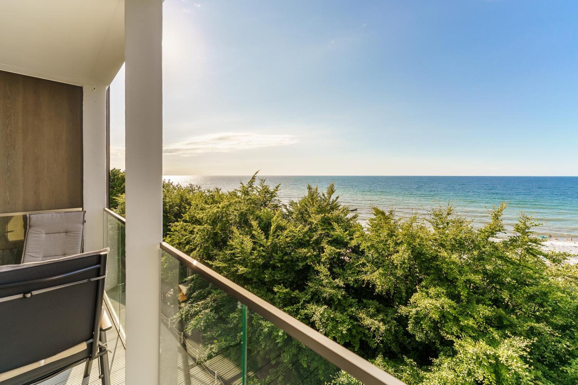 Apartament Kapitanski Z Widokiem Na Morze 4 Pietro - By Perlowa Przystan Rent Poland Exterior foto
