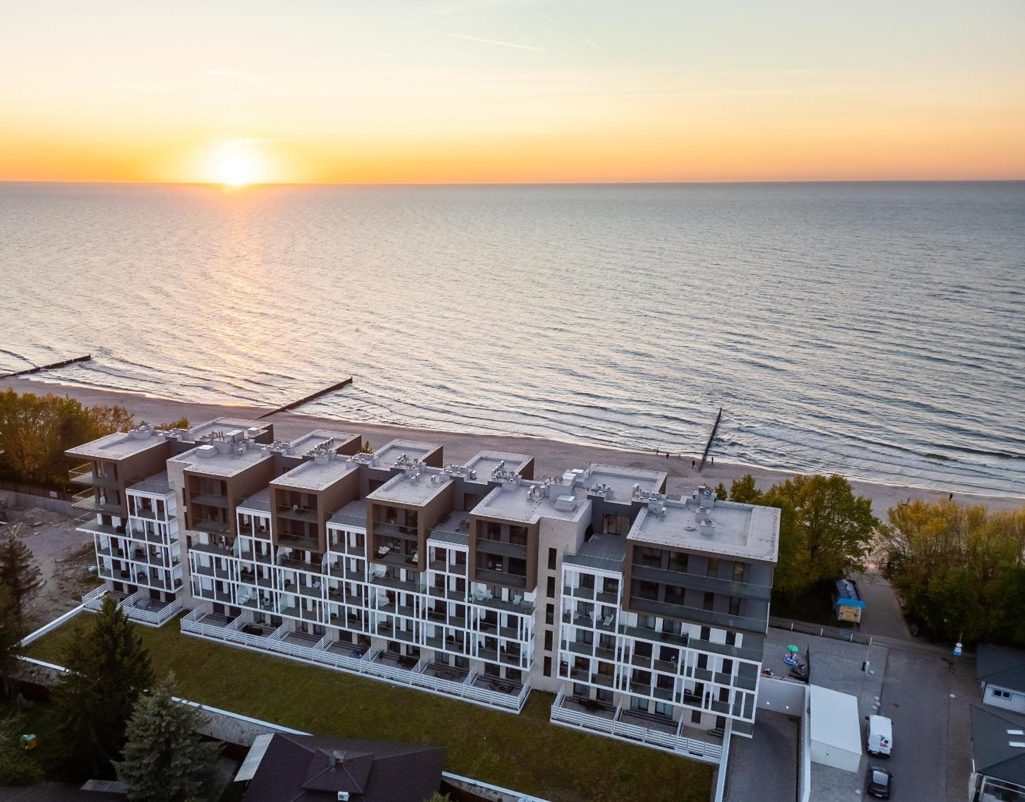 Apartament Kapitanski Z Widokiem Na Morze 4 Pietro - By Perlowa Przystan Rent Poland Exterior foto