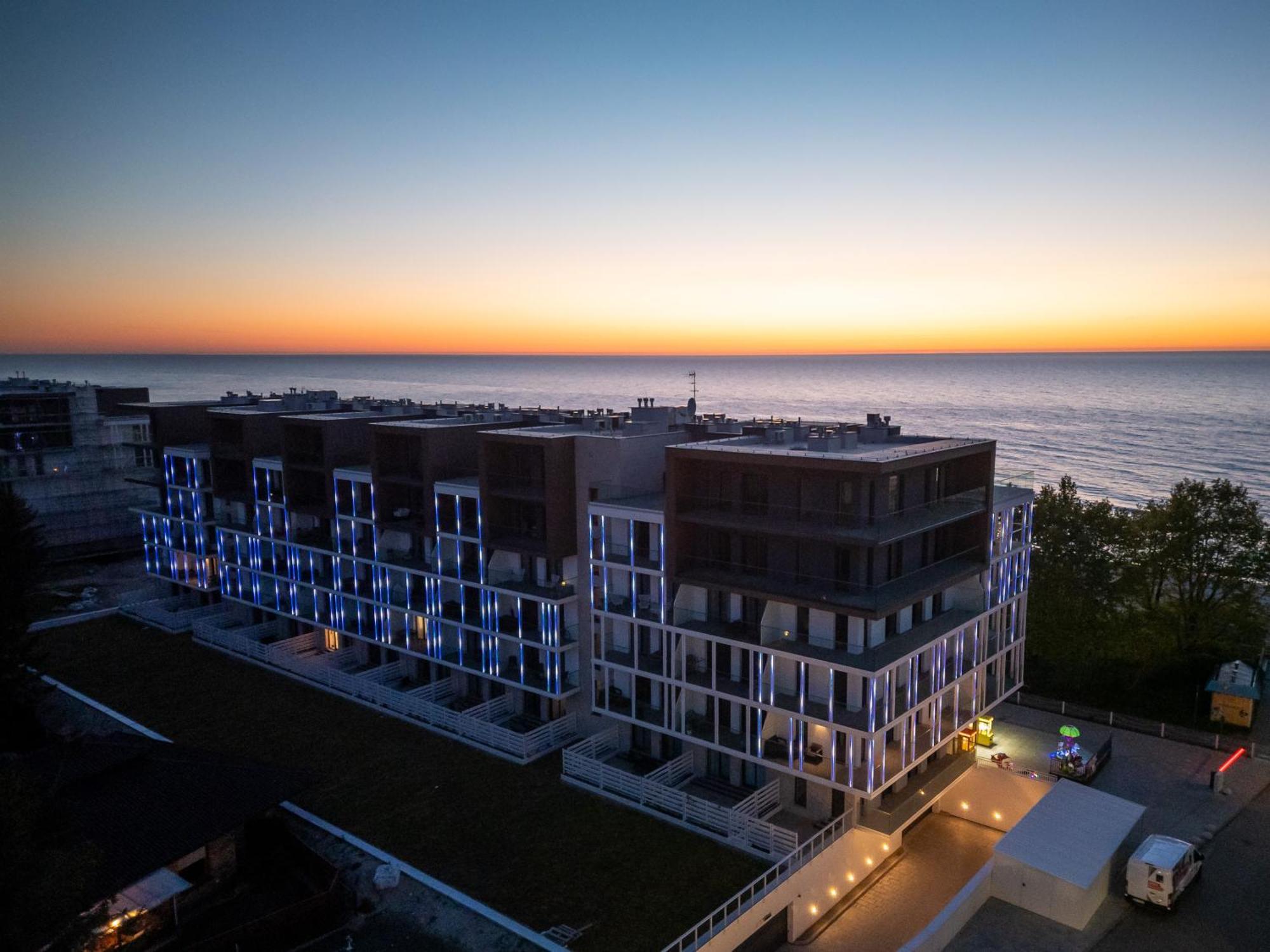 Apartament Kapitanski Z Widokiem Na Morze 4 Pietro - By Perlowa Przystan Rent Poland Exterior foto
