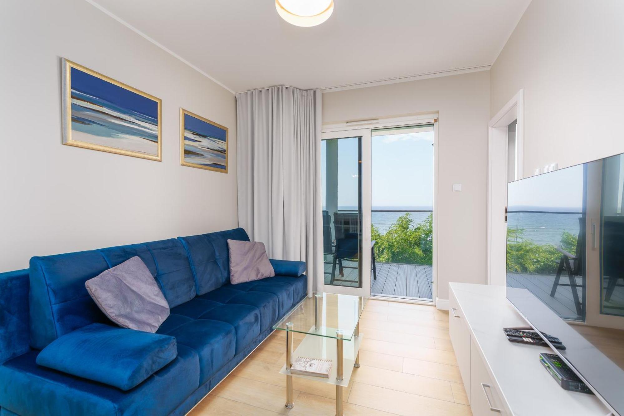 Apartament Kapitanski Z Widokiem Na Morze 4 Pietro - By Perlowa Przystan Rent Poland Exterior foto